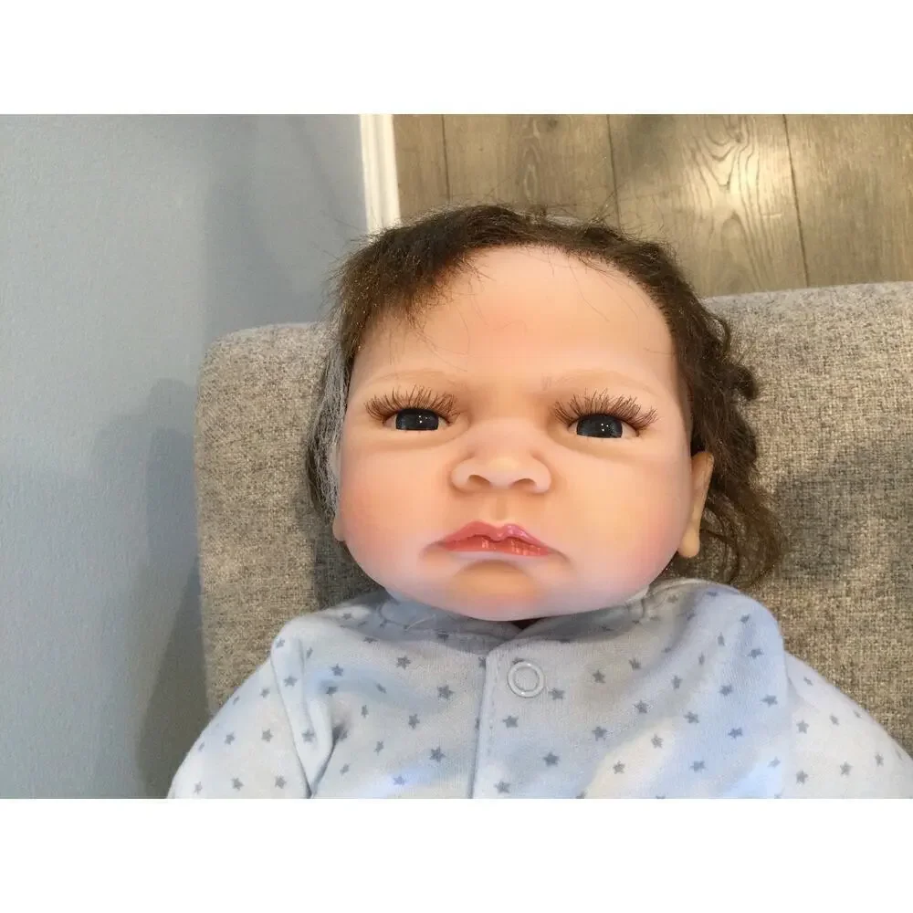Reborn Baby Doll Classic Design Life Like With Accessories Brunette NEW In Box
